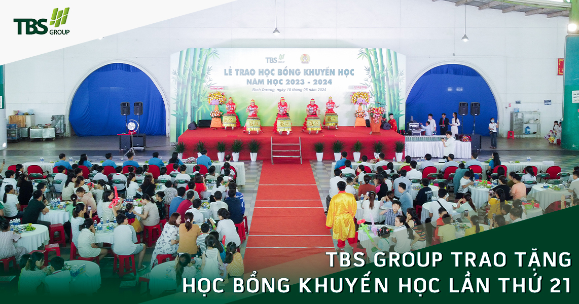 TBS Group trao tặng học bổng khuyến học TBS Group lần thứ 21 – năm học 2023 – 2024